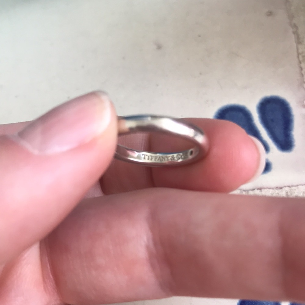Tiffany & Co 925 Diamond Stackable Ring - image 4